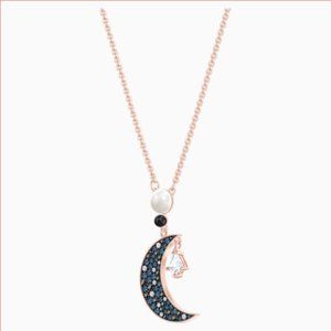 SWAROVSKI PENDANT, ROSE-GOLD TONE PLATED